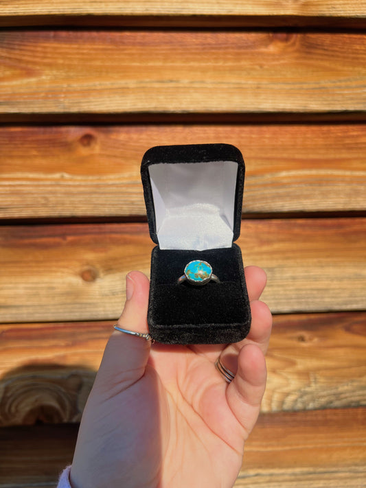 Sterling silver & Kingman Turquoise