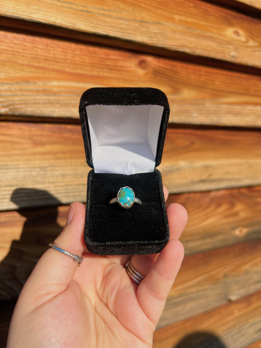 Sterling silver & Kingman Turquoise