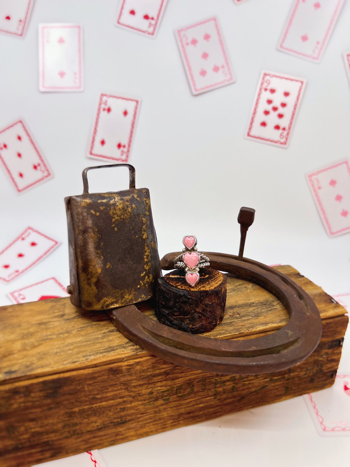 Three Of Hearts Ring