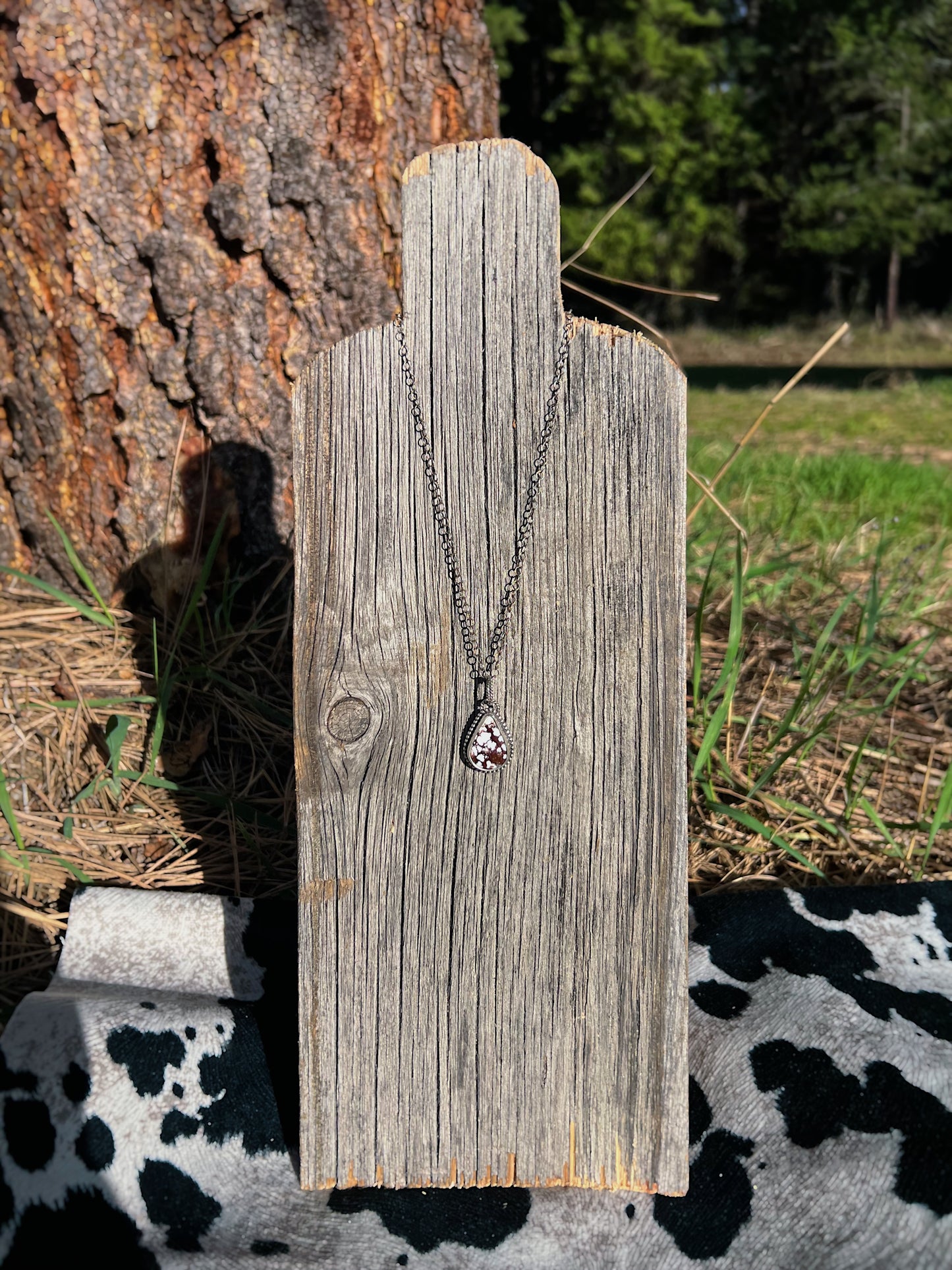 Wild Horse Teardrop Neckace