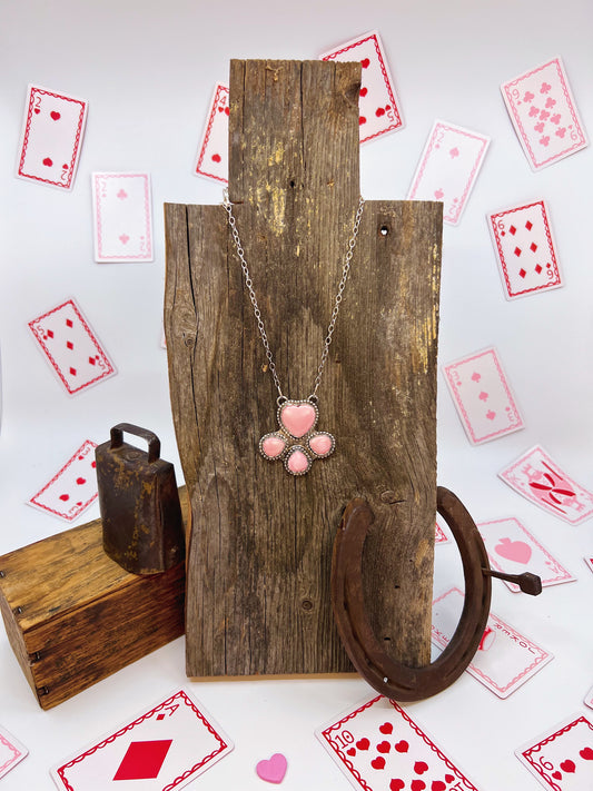 Barnwood Heart Necklace