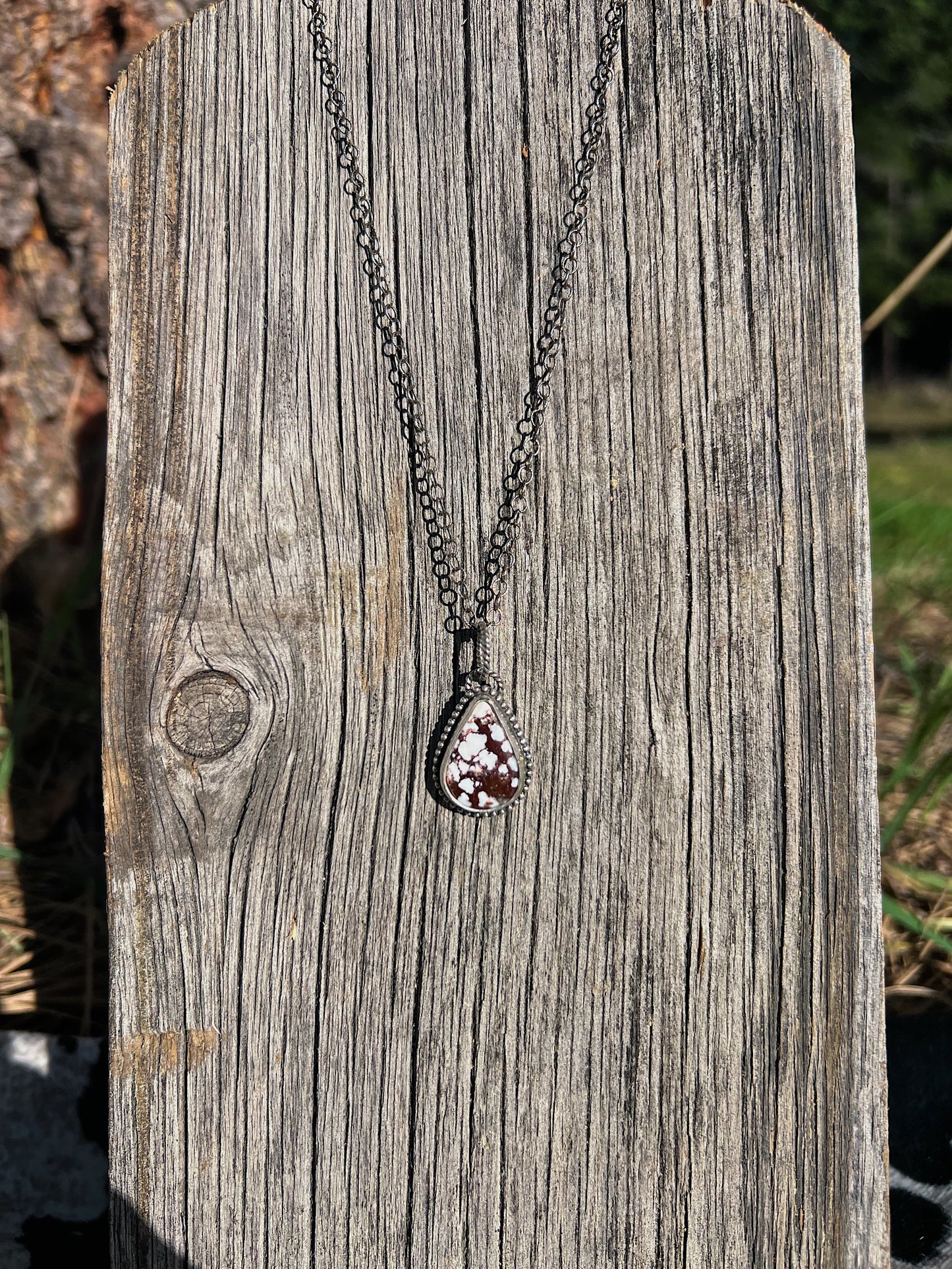 Wild Horse Teardrop Neckace