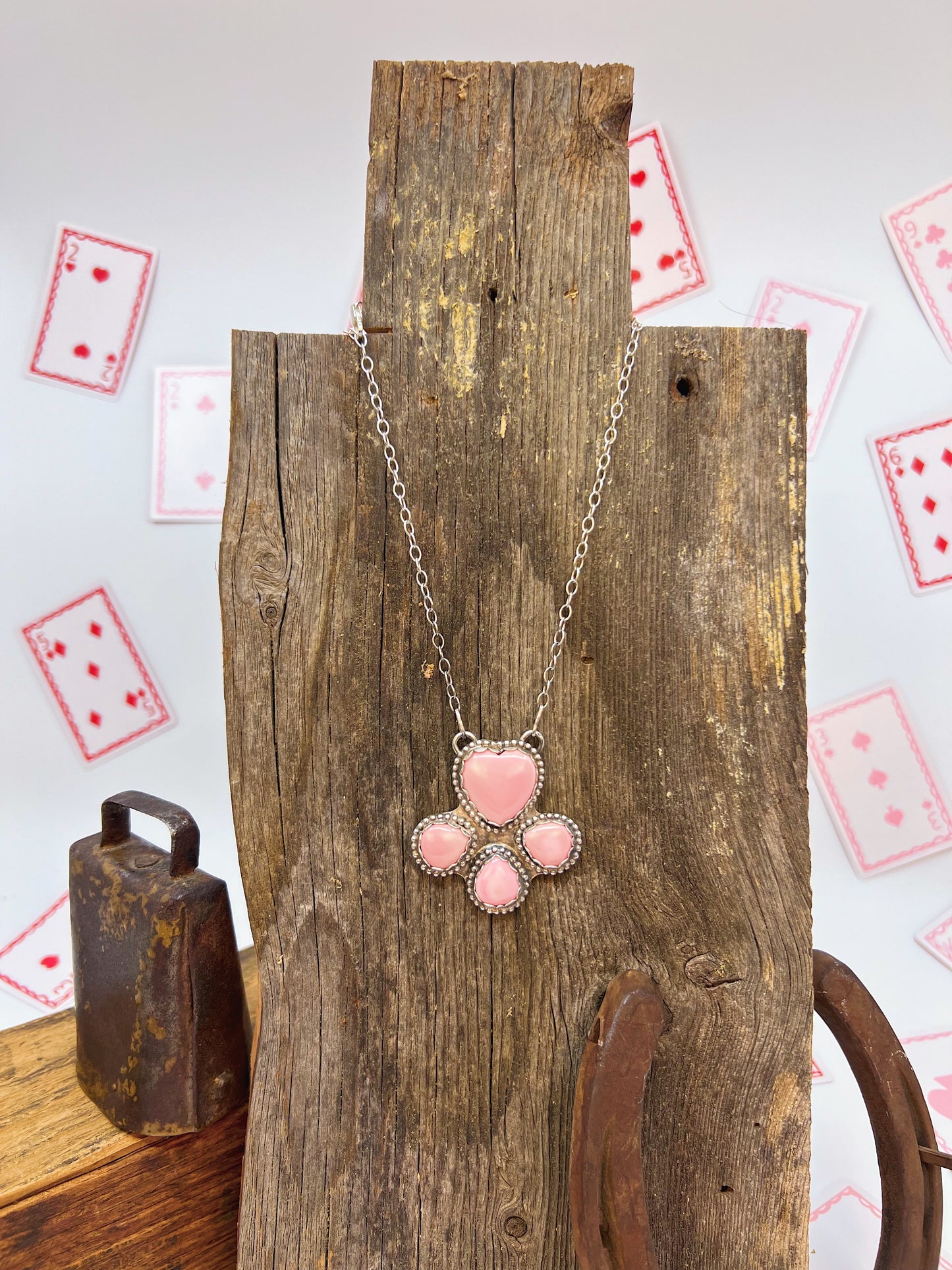 Barnwood Heart Necklace
